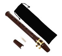 Abaodam 1set Mini Portable Saxophone Pocket Instrument for Boys and Girls Adults Durable Design Smooth Surface Music Tool for Beginners Includes Carry Bag