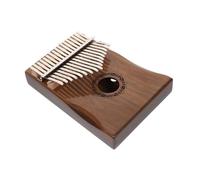 Abaodam 1set Portable Kalimba Thumb Piano Key Walnut Finger Piano Accurate Tones Easy to Play for Beginners and Family Sharing