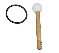 Abaodam 1set Singing Bowl Wooden Mallet with Rubber Sound Bowl Accessory for Meditation and Relaxation for Sound Therapy and Mindfulness Practices