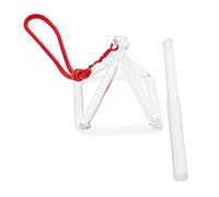 Abaodam 1set Singing Pyramid Music Therapy Ornaments Mallet Healing Sound Bowl for Meditation and Yoga Compact Vibrational Resonance Decor Portable Chakra Alignment