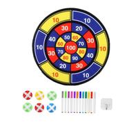 Abaodam 1Set Sticky Ball Target Board Game for Fun Puzzle for Boys to Hand Eye Coordination Parent Interaction Outdoor Indoor Activity