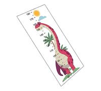 Abaodam 1sheet Boy Girl Growth Height Chart Sticker Cartoon Animal Wall Decal for Boys and Girls Fun Self-Measurement Height Chart for Nursery and Bedroom Decor Easy to Use and Install