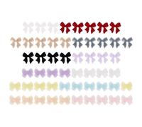 Abaodam 2 Bags Nail Art Bowknots Fake Nail Ornaments Resin Stereoscopic Design Bowknot Modeling Simple to Use Easy to Operate for Home Use