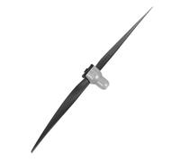 Abaodam 2 Diy Rc Helicopter Propellers Plastic Replacement Parts for Model Airplane Accessories
