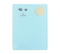 Abaodam 2-in-1 Eyelash Extension Acrylic Pallet Holder with Stone, Easy to Carry Lash Grafting Tool, Evenly Arrange Eyelash Extensions for Home and Salon Use