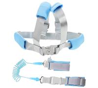 Abaodam 2 in 1 Toddler Harness with Leash & Toddler Wrist Leash, Kids Backpack Leash, Toddler Leash Toddler Safety Harness with Anti Lost Wrist Link