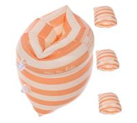 Abaodam 2 Pairs Inflatable PVC Armbands for Swimming Adults Chamber Floaties for Swim Training and Beach Fun Elastic Material Quick Inflation and Portable Design
