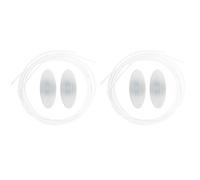 Abaodam 2 Pairs LED Luminous Shoelaces 80Cm for Running and Skating, Fluorescent Green and Blue Shoelace Accessories for Sneakers and Night Sports