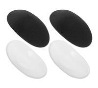 Abaodam 2 Pairs Non-Slip Silicone Shoulder Push up Pads for Women and Men Clothing Shoulder Pads with Fabric and Gel Suitable for Suits
