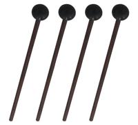 Abaodam 2 Pairs Tongue Drum Mallets with Rubber Ball Heads Versatile Percussion Drumsticks for Marimba Xylophone Performance for Beginners Professionals