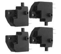 Abaodam 2 Pairs Universal Front Brake Switch Assembly for Motorcycles and Atvs, Precision Fit Brake Switch Kit Wiring, Compatible Scooter and Lightweight Vehicles