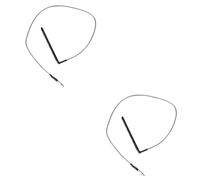 Abaodam 2 Pcs Acoustic Guitar Accessory Guitar Piezo Pickup Stick Passive Transducer Classical Folk