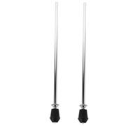 Abaodam 2 Pcs Adjustable Bass Drum Leg Tips with Non-slip Feet Heavy Duty Floor Drum Leg Brackets for Secure Lock and Protection for Percussion Instruments Easy Installation for Touring
