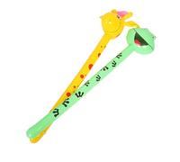 Abaodam 2 Pcs Inflatable Animal Head Cute Giraffe and Frog Balloon Sticks for Indoor Outdoor Play Birthday Party Class Exchange