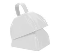 Abaodam 2 Pcs Metal Cowbells for Sporting Events and Parties Handheld Noisemakers for Football Games Weddings and Celebrations Small Attention Bells for Cheer and Fun