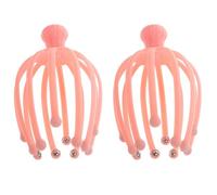 Abaodam 2 Pcs Scalp Massage Tool Handheld Head Massager with Unique Claws for Stress Relief and Portable Manual Massage for Nerve Stimulation and Muscle Relaxation Random Color