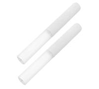 Abaodam 2 Pieces Pyramid Shape Acrylic Singing Bowl Mallet Set Hollow Solid Crystal Striker Sticks Meditation Yoga Sound Bath Accessories Suitable for Beginners
