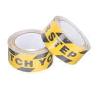 Abaodam 2 Rolls Pvc Anti-slip Warning Tape for Safety Marking