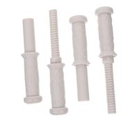 Abaodam 2 Set Plastic Rocking Handles for Childrens Rocking Horses Ergonomic Threaded Grips with Impact Resistant Build Stable Attachment and Comfortable Hold