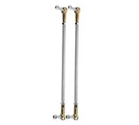 Abaodam 2 Sets Atv Tie Rod End Steering Kit Ball Joint Assembly for Go Kart Off Road Dirt Bike Quad Metal Lower Tie Rods with Vibration Reduction for Heavy Duty Outdoor Use