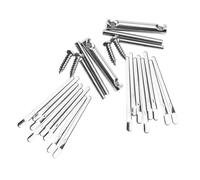 Abaodam 2 Sets DIY 8-note Kalimba Thumb Pianos for Beginners Mini Finger Piano Portable Music Instruments for Home Practice