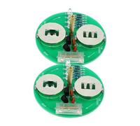 Abaodam 2 Sets Electronic Gyroscope Soldering Practice Training Kit DIY Rotary LED Gyroscope Accessories for Skill Development and Electronics Enthusiasts
