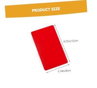 Abaodam 2 Sets Portable Soccer Referee Kit with Red Yellow Cards Pocket-sized Multi-function Record Book Pen Holder Sturdy Material for Football Match Officials