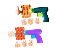 Abaodam 2 sets Retractable Fist for Extendable Spring Fist Prank Playthings for Indoor Outdoor Parties Safe Creative Childrens Party with Hand Gestures for Imaginative Fun
