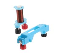 Abaodam 2 Sets Self-made Electromagnet Physics Experimental Teaching with Battery Box and Wires Science Magnet Kit for School Science Labs and Learning