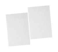 Abaodam 2 Sheets Scale Miniature Dollhouse Roof Tiles White Realistic Model Roofing for DIY Mini Houses Decorative Tiles for Doll Furniture and Creative Projects