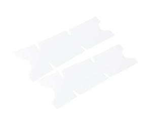 Abaodam 2 Sheets TPU Bike Crank Arm Protectors with Exceptional Durability and Easy Self-Adhesive Installation for Road Bike Crankset Guard, for Cyclists