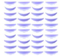 Abaodam 20 Pairs Silicone Eyelash Perming Pads for Straight and Even Curl, Easy to Apply Lash Curler Refill Pads Suitable for Beauty Salon Use