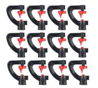 Abaodam 20 Pcs G-Type 180° Refraction Sprinkler Heads Red Watering Sprayer for Garden Lawn Irrigation and Dust Control