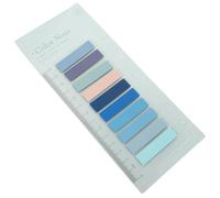 Abaodam 200pcs Assorted Colour Pet Reading Strips Sticky Page Markers Tabs for Beginners, Practical Highlighter Sentence Markers Cover Text Without Blocking