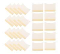 Abaodam 200pcs Cotton Eyelash Tapes for Extension with Comfortable and Safe Adhesive, White Eyelashes Pads Suitable for Professional and Individual Use Lash Isolation