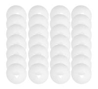 Abaodam 200pcs Disposable Face Massage Cover Non-Woven Fabric Soft Headrest Pad White for Hospital Clinic Use