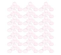 Abaodam 200pcs Light Pink Luminous Glow Pebbles 2cm Fluorescent Garden Landscaping Rocks for Aquarium Fish Tank Bonsai Plant Pots Outdoor Decorative Stones