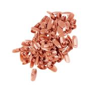 Abaodam 200pcs Nail Art DIY Practice Nail Pieces Kit Finger Tips Model Abs Material Coffee Colour Practice and Lovers