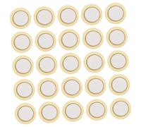 Abaodam 200pcs Piezo Disc Diaphragm Elements Buzzer Piezoelectric Ceramic Chips for Acoustic Trigger Applications