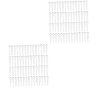 Abaodam 200pcs Replacement Guitar Tuning Pegs Acoustic Guitar Bridge Pins String Studs