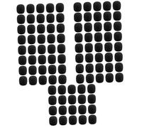 Abaodam 200pcs Sponge Covers for Lapel Microphone Microphone Windscreen Practical Sponge Mic Covers Lapel Mic Protectors Use during Public Speaking