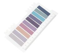 Abaodam 200pcs Writable Sticky Page Markers Index Tabs for Students Office and Reading Supplies, Portable Adhesive Book Flags for Learning and Household Use