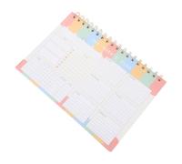 Abaodam 2024 Weekly to Do List Notepad Planner with Pp Cover and Spiral Binding Easy to Use Daily Planner Notebook for Many Occasions Assorted Color