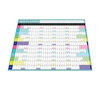 Abaodam 2026 Large Wall Calendar Yearly Planner with Forward Planning and Hangable Design, Paper Material Family Schedule Organizer for Home and Office Use