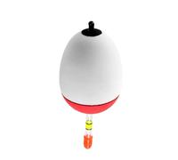 Abaodam 20g Eva Bobbers Night Light Glow Fishing Floats High Sensitivity Better Buoyancy Lightweight Materials White Bobber for Shallow Water Fishing