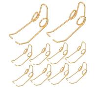 Abaodam 20pcs 25.2mm Metal Water Key Spit Valve Springs Trumpet Accessories Brass Instrument Replacement Parts for Band and Orchestra Use