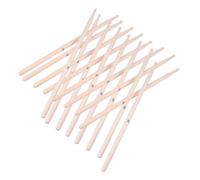 Abaodam 20pcs 5a Size Sturdy Drumsticks Made from Synthetic Material with Non-slip Design for Beginners and Musicians, Classic Beige Drum Rods Suitable for Practice and Performance