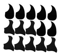 Abaodam 20pcs Acoustic Guitar Pickguards Celluloid Scratch Plates 41-inch Teardrop and Bird Shape Black Protective Guards for Folk and Classical Guitars