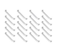 Abaodam 20pcs Aluminum Alloy Drawer Pulls 128mm Hollow Handle | Smooth Polished Finish, Modern Minimalist Style, Comfortable Grip, Suited to Hotel Offices and Furniture Updates