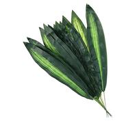 Abaodam 20pcs artificial tropical leaves artificial leaves jungle decorations jungle leaves faux plants tropical leaves decoration artificial plant leaves household Monstera leaves
